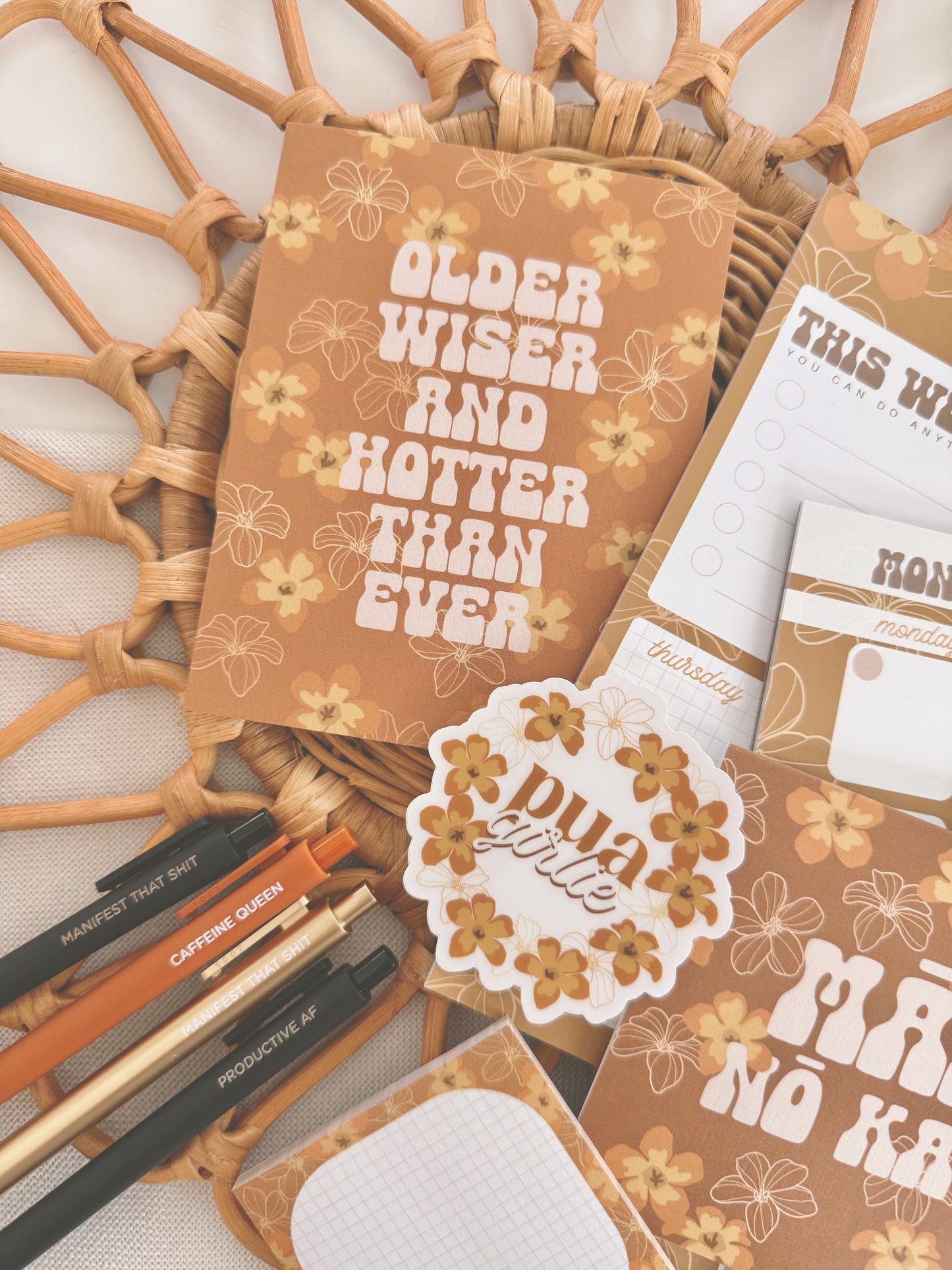 Older, Wiser, and Hotter Than Ever in Puakenikeni | Greeting Card