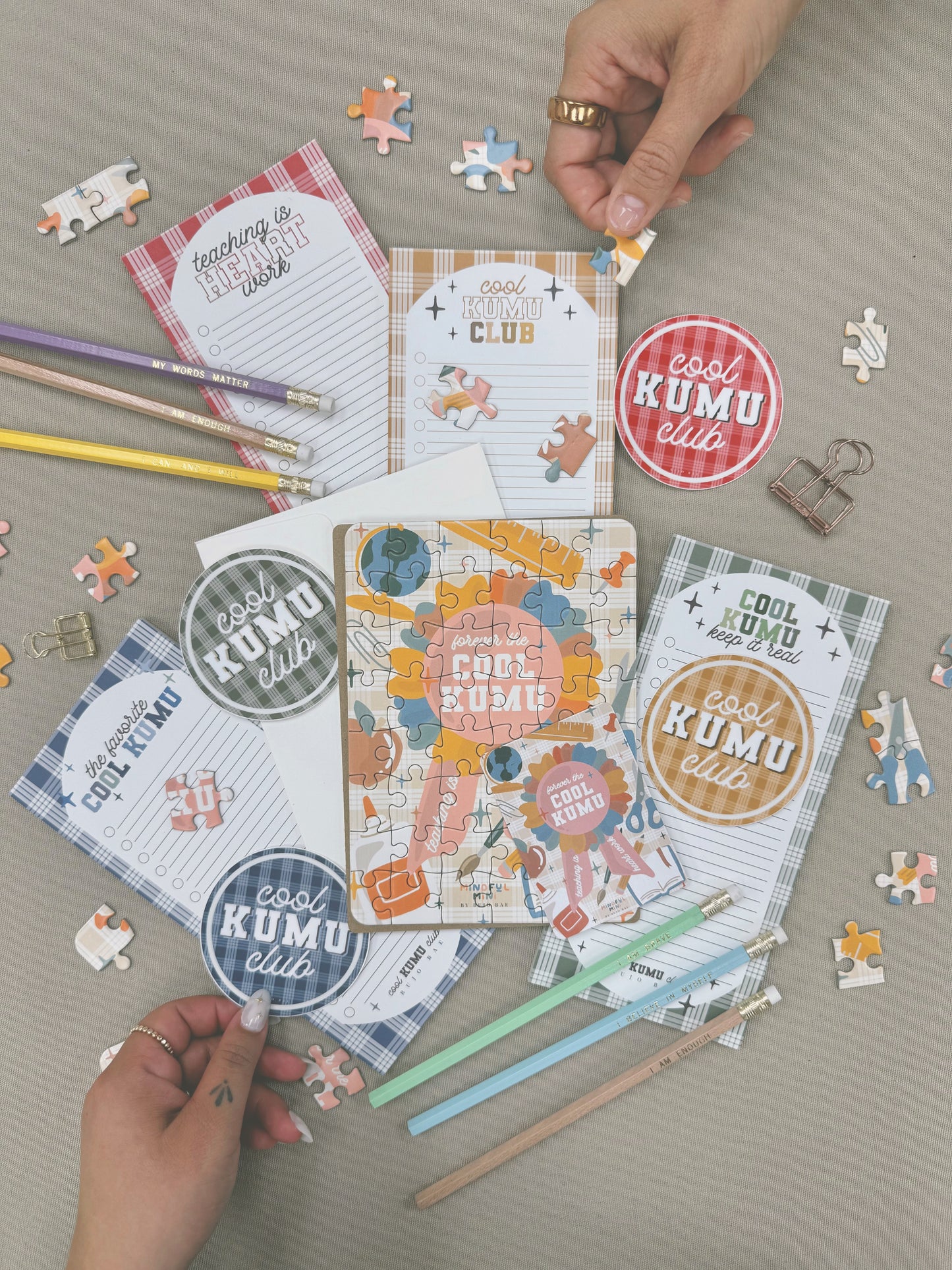 Cool Kumu Club | Postcard Puzzle SURF SHACK PUZZLES x Bujo Bae