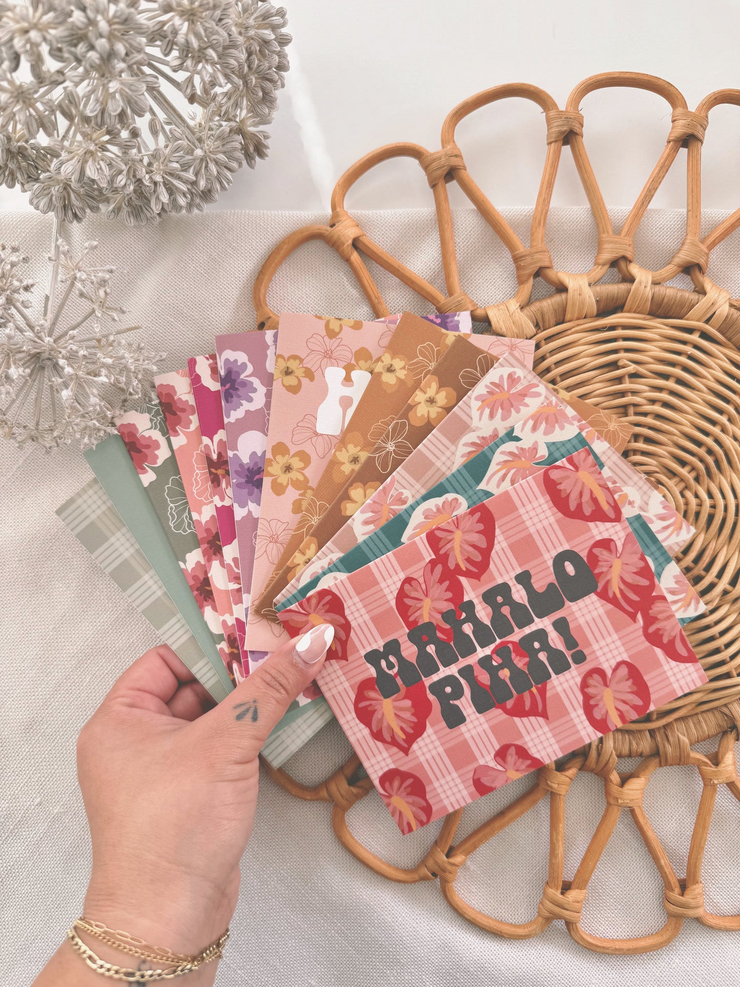 Birthday Babe in Lilac Hibiscus | Greeting Card