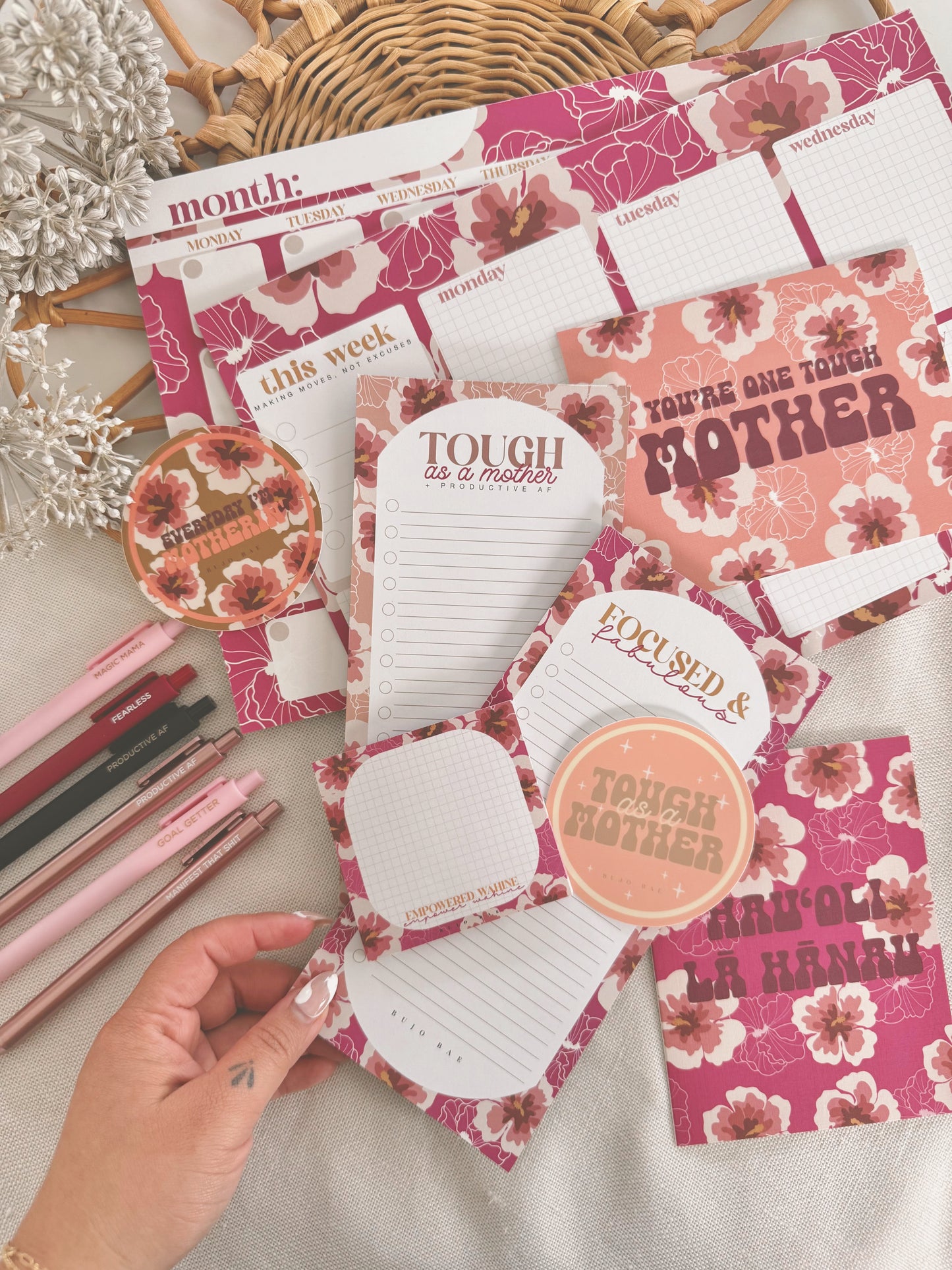 Tough As Mother | Vinyl Sticker