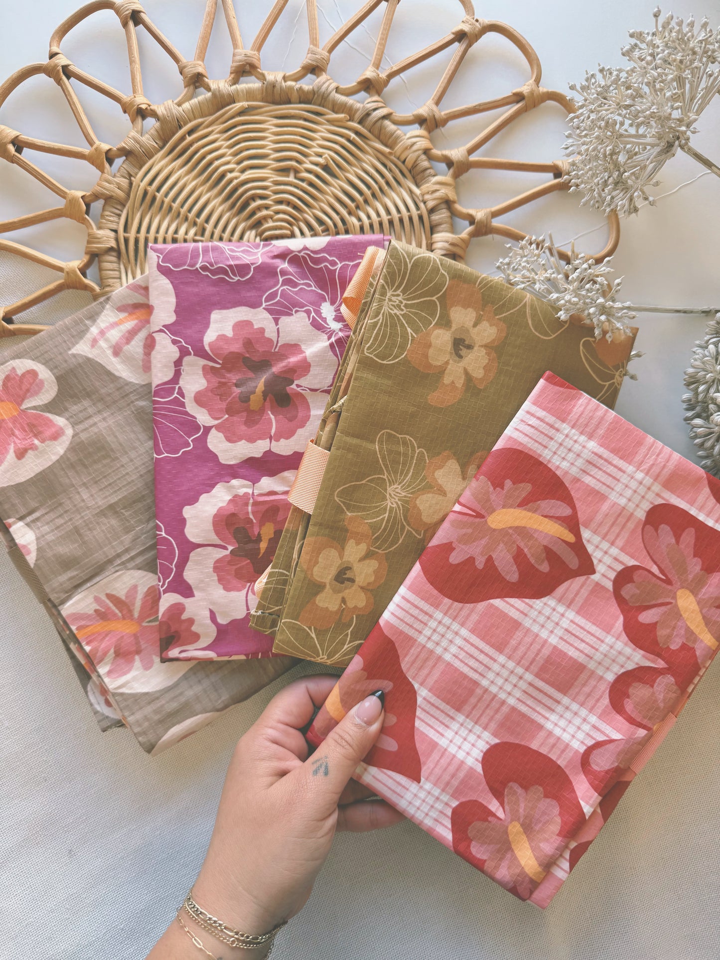 Hibiscus in Jewel Tones | BEBEH Bag by BUDDAH MOCHI KIDS x Bujo Bae