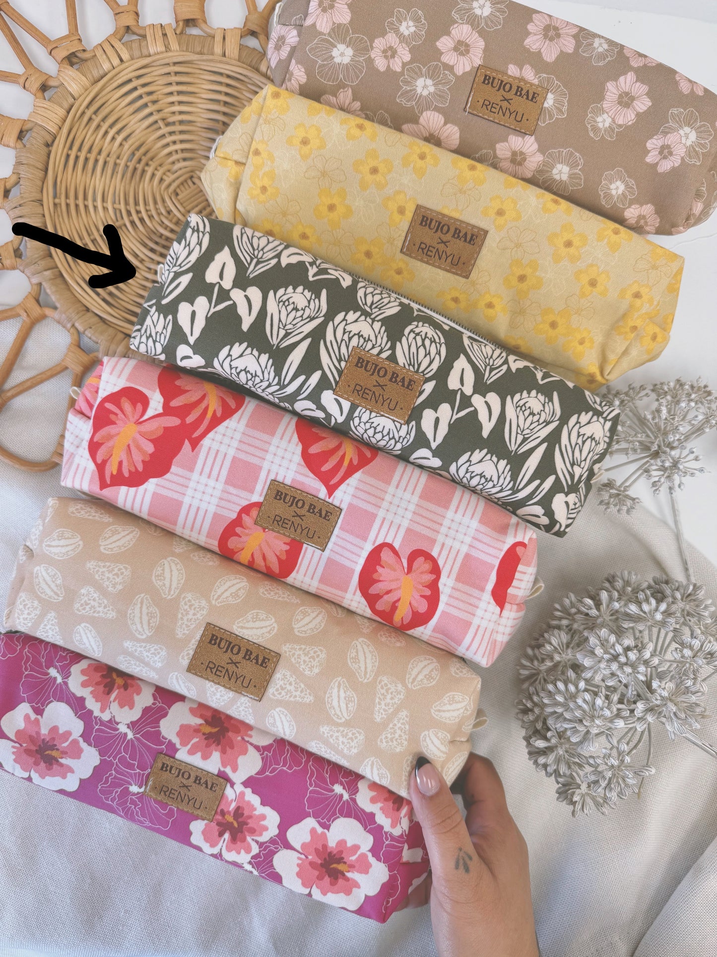 BAE in Emerald | Pencil Pouch by RENYU x Bujo Bae