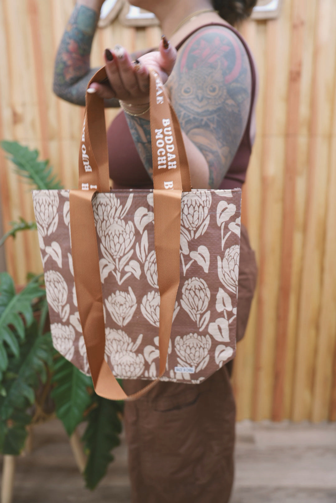 BAE in MOCHA | MANINI Bombucha Bag by BUDDAH MOCHI KIDS x Bujo Bae