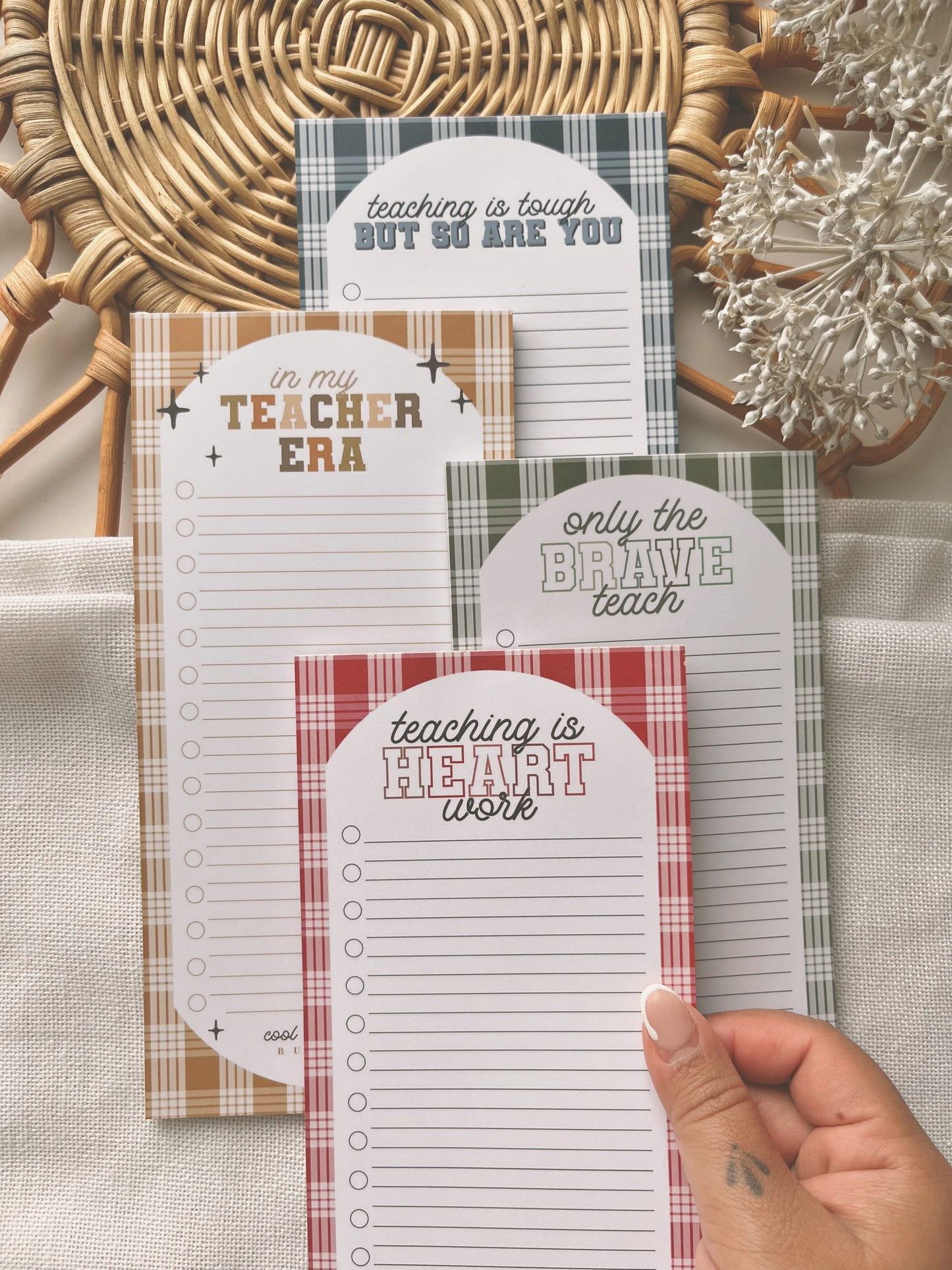 In My Teacher Era in Golden Star I To Do List Notepad x COOL KUMU CLUB