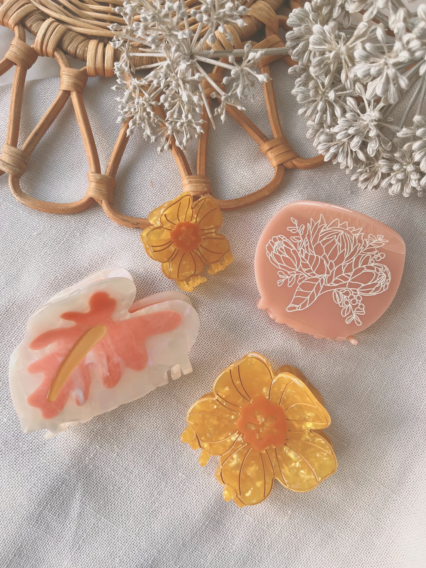 Mini 'Ilima | Claw Clip by COOPMONSTER x Bujo Bae