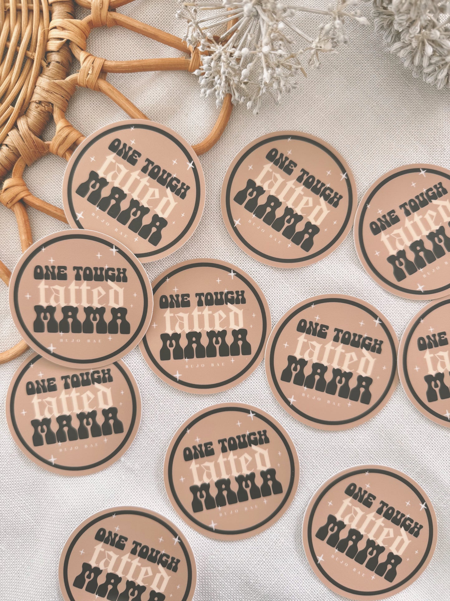 Tough Tatted Mama | Vinyl Sticker