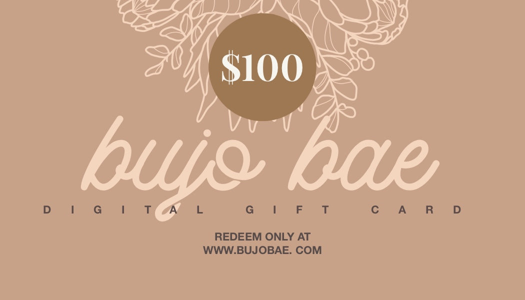 Bujo Bae | DIGITAL GIFT CARD