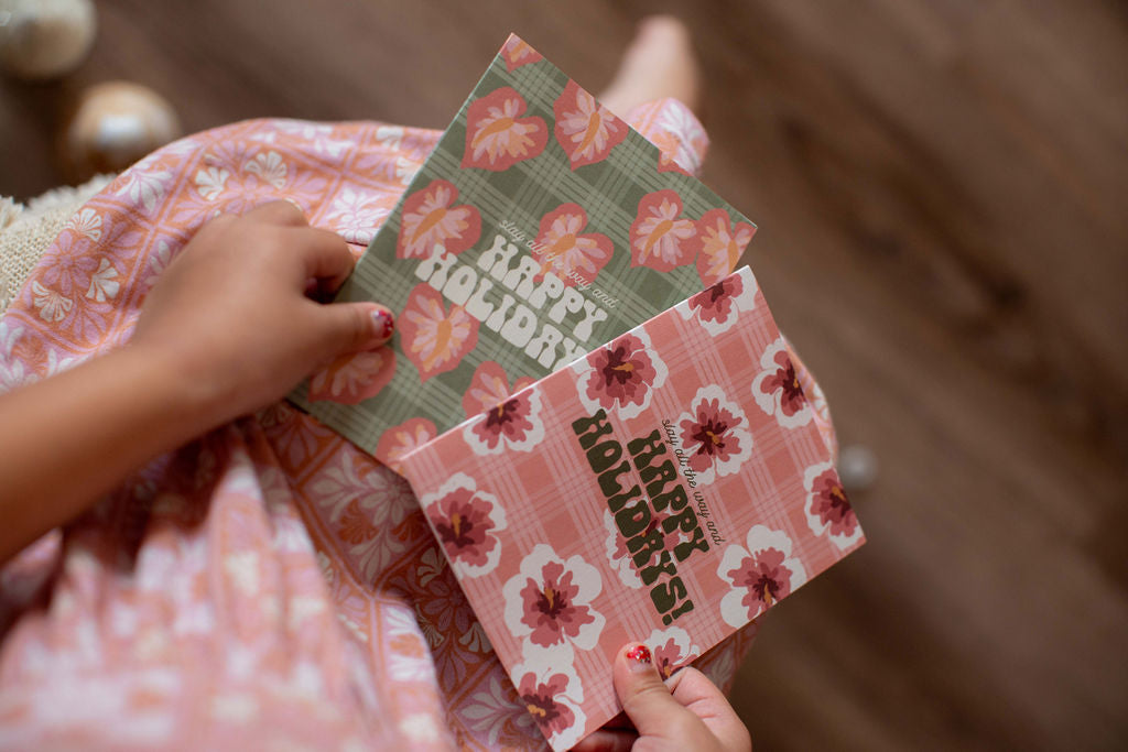 Happy Holidays in Hilo Anthurium  | Holiday Card