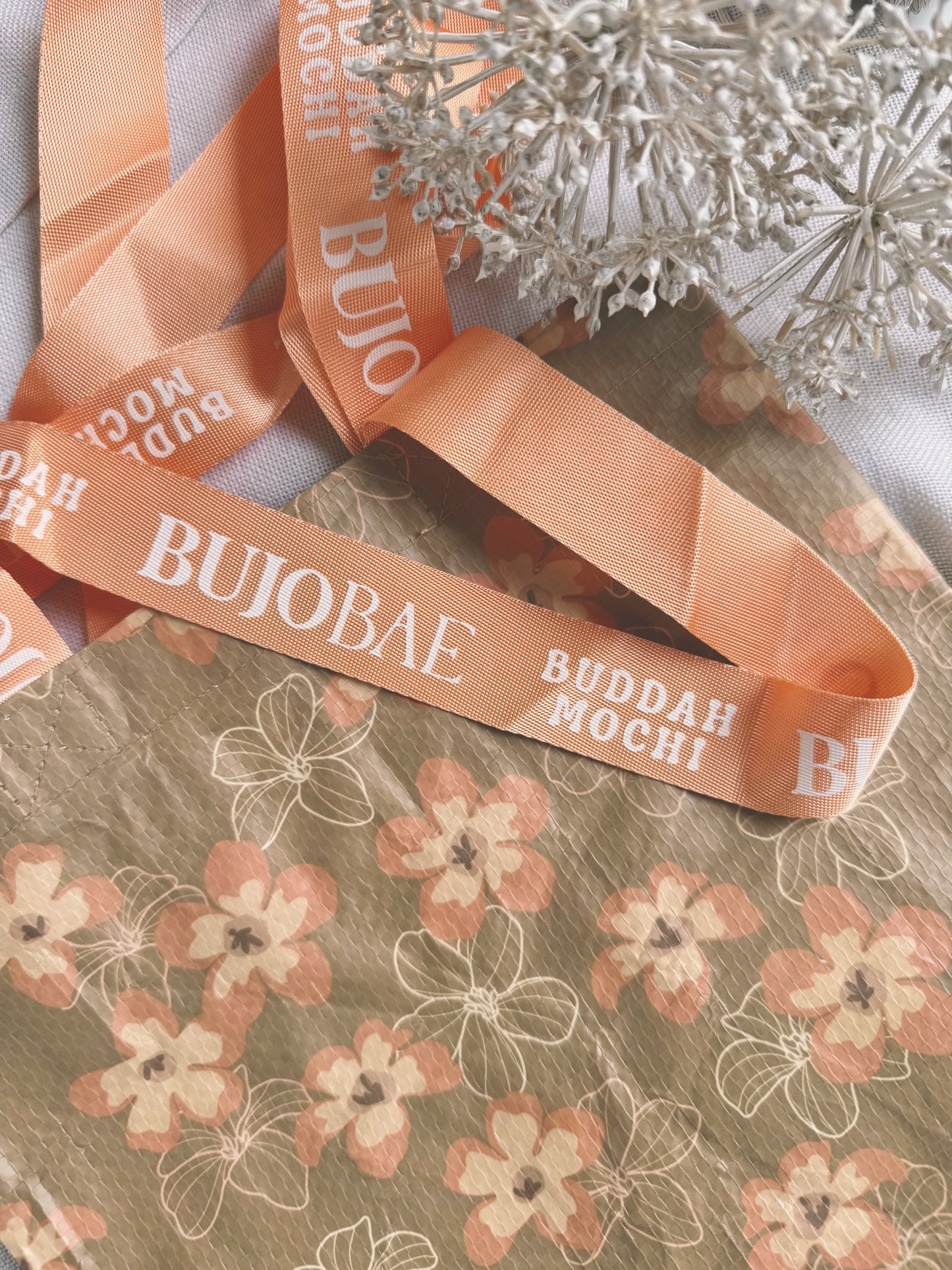 Puakenikeni in Honey Hue | MANINI Bombucha Bag by BUDDAH MOCHI KIDS x Bujo Bae