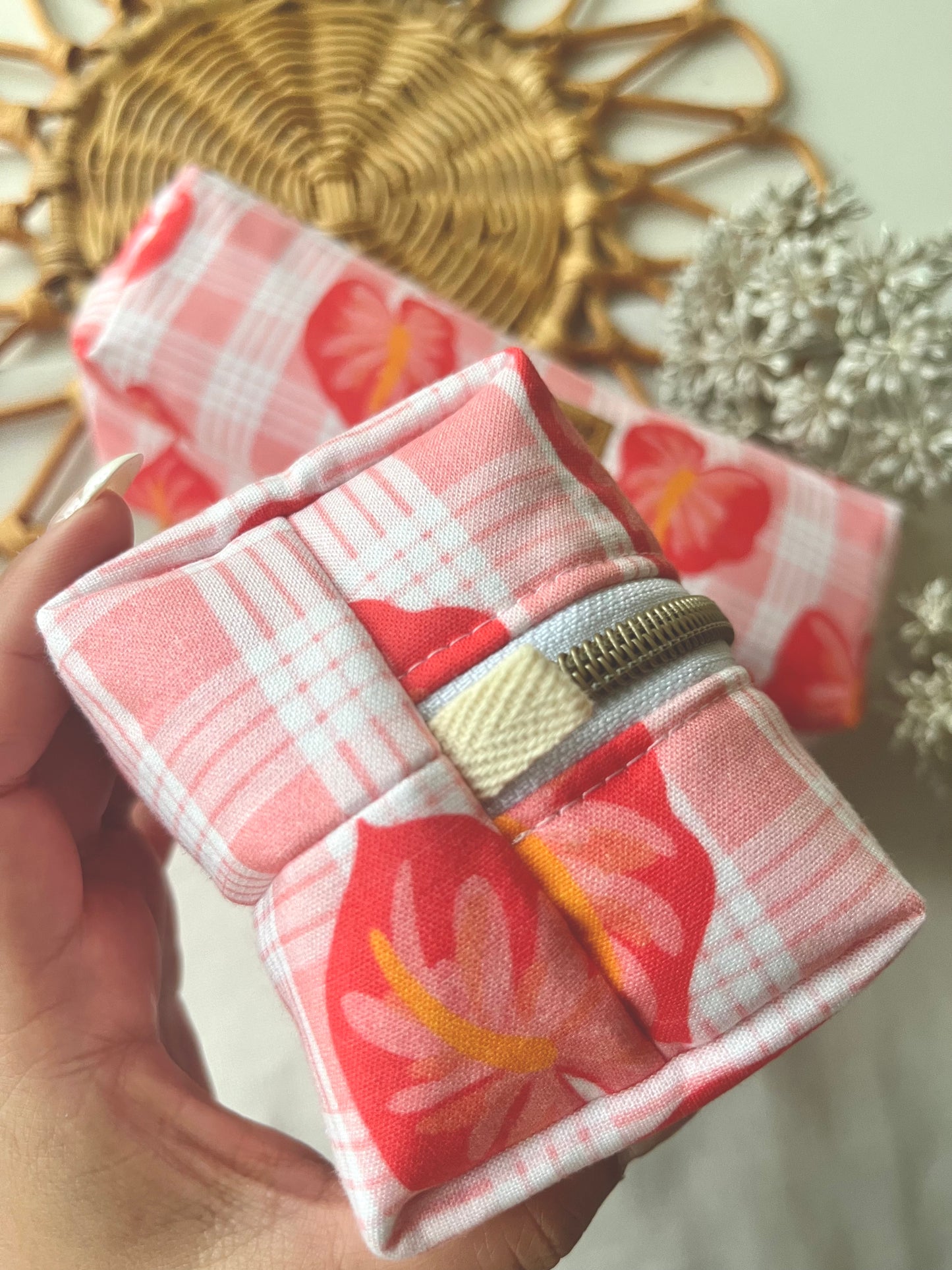 Anthurium in Hometown Palaka | Pencil Pouch by RENYU x Bujo Bae
