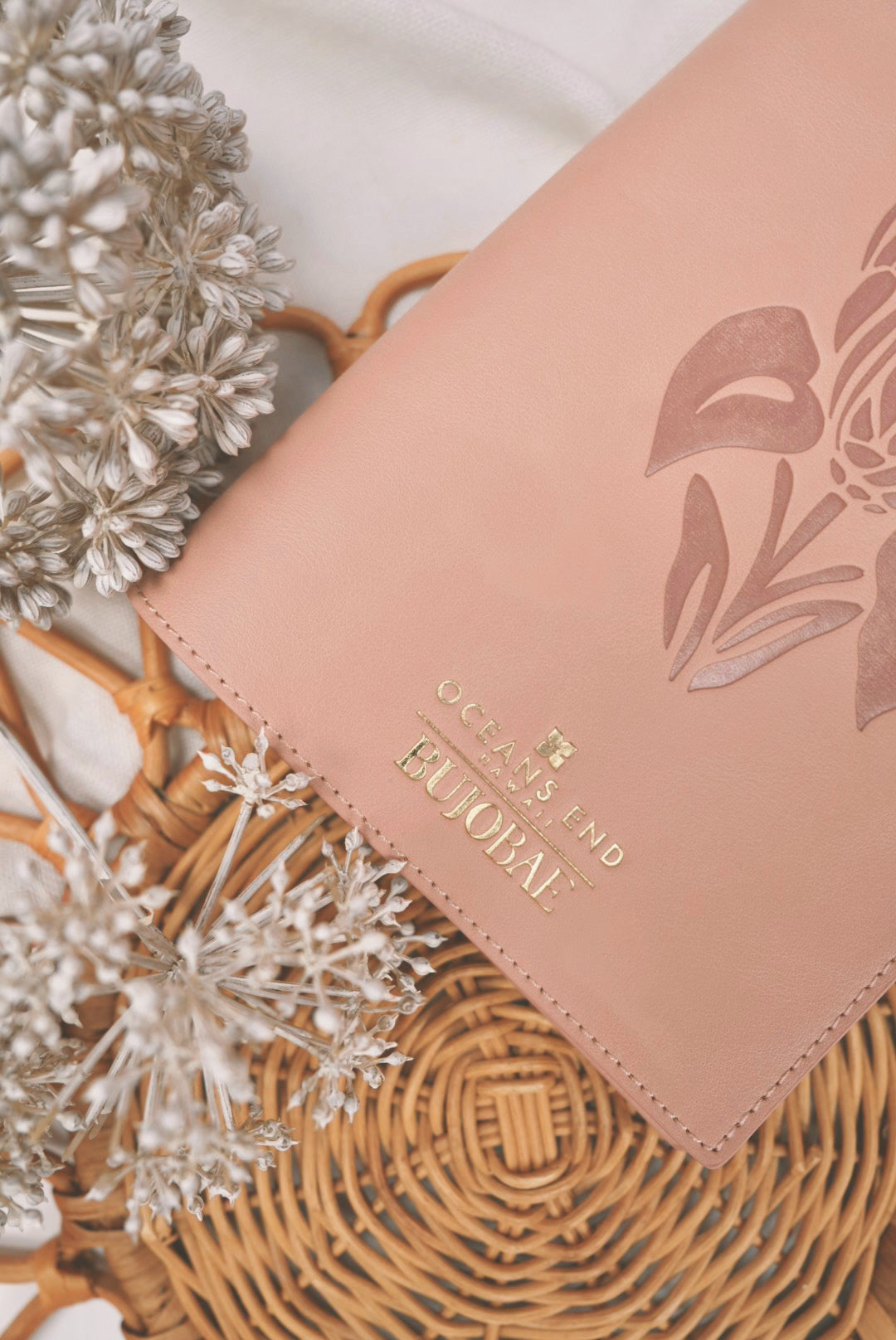 Notebook Cover in Blush | Notebook Cover by Ocean’s End x BUJOBAE
