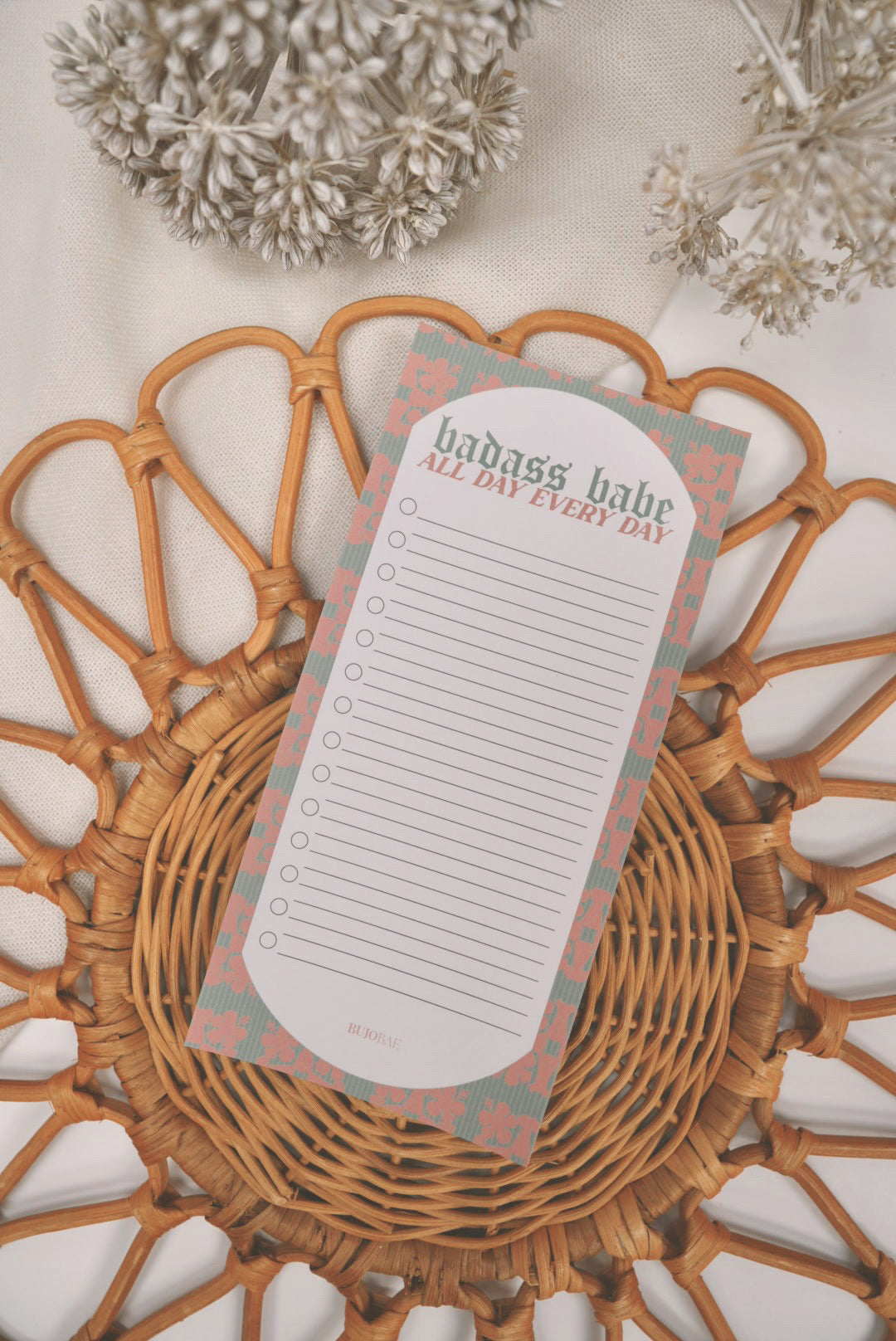 Badass Babe | To Do List Notepad