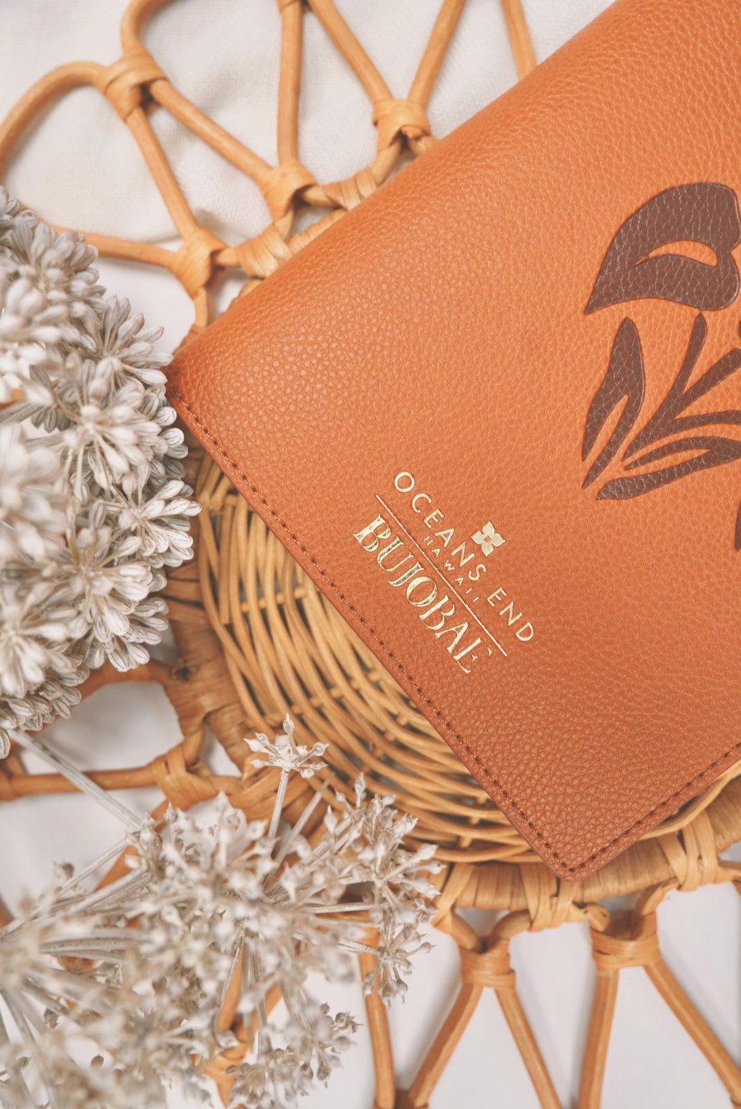Notebook Cover in Saddle | Notebook Cover by Ocean’s End x BUJOBAE
