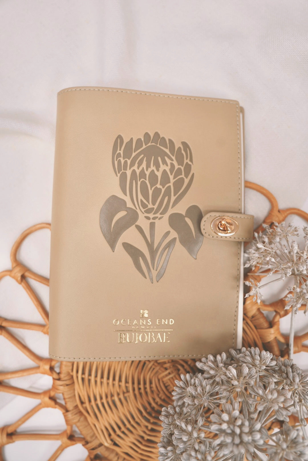 Notebook Cover in Latte | Notebook Cover by Ocean’s End x BUJOBAE