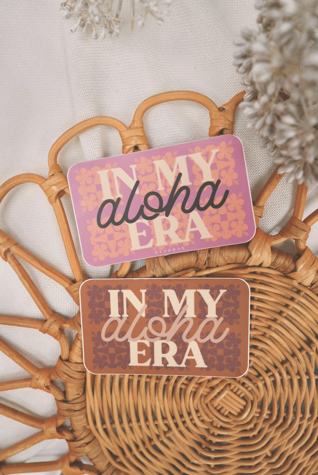 In My Aloha Era in Mu’umu’u x Koki’o Kapa Kuiki  | Vinyl Sticker