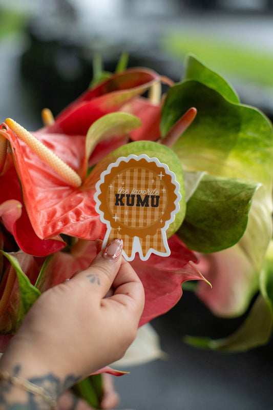 The Favorite Kumu Award | Vinyl Sticker