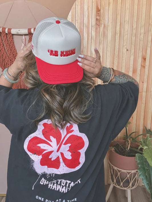 'AE KUINI | Trucker Hat KAKOU COLLECTIVE x Bujo Bae