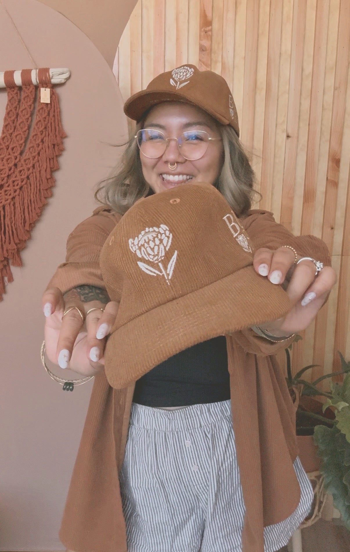 BAE in Coffee | Corduroy Hat