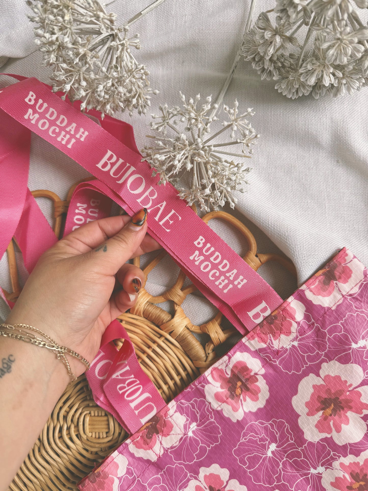 Hibiscus in Jewel | MANINI Bombucha Bag by BUDDAH MOCHI KIDS x Bujo Bae