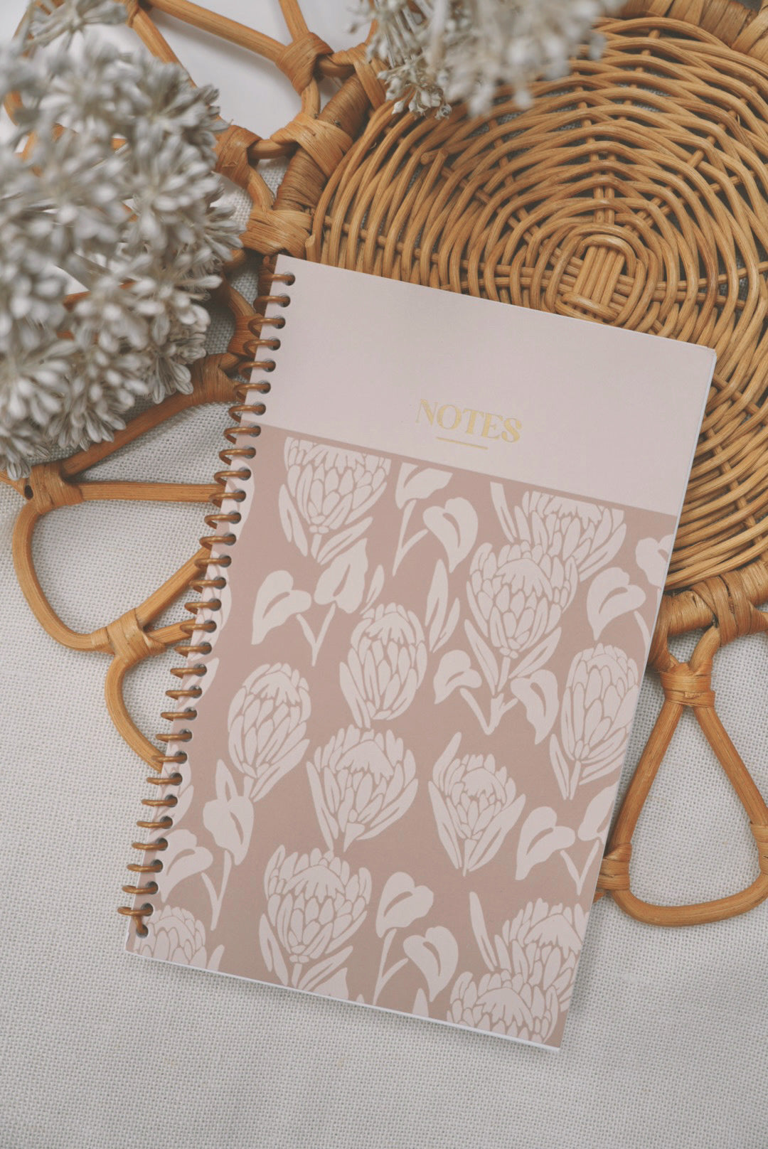 BAE in Latte | Coil Notebook