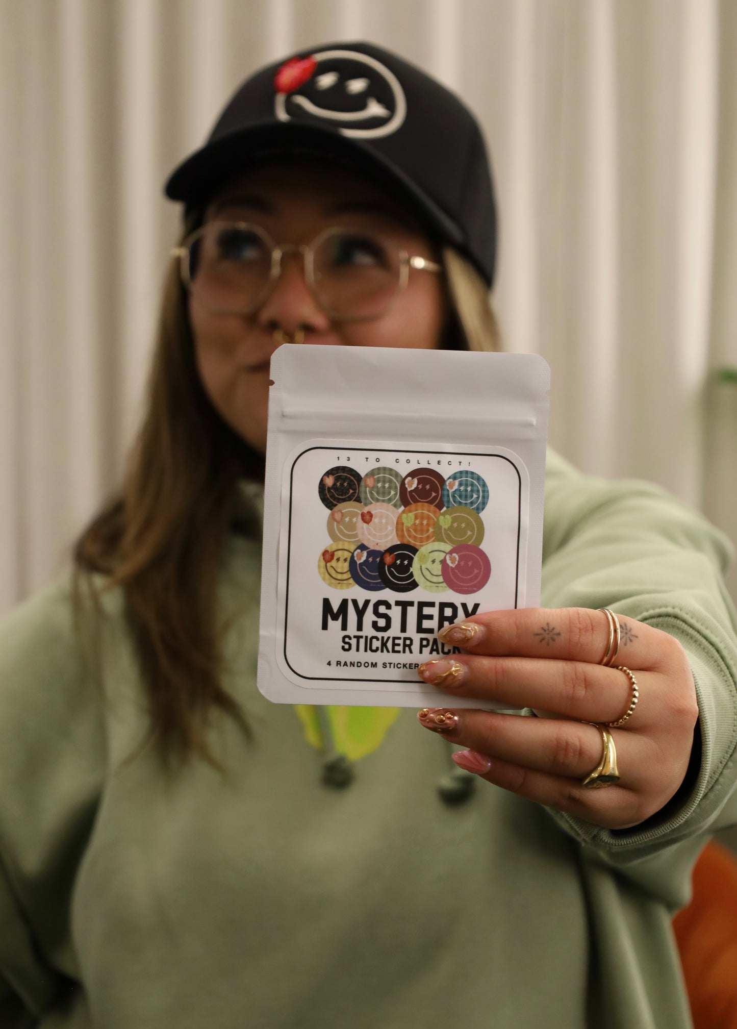 Anthurium x Smiley | Vinyl Sticker Mystery Pack x SHORT STACK HAWAII