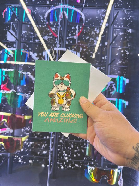 You Are Clucking Amazing! | Greeting Card