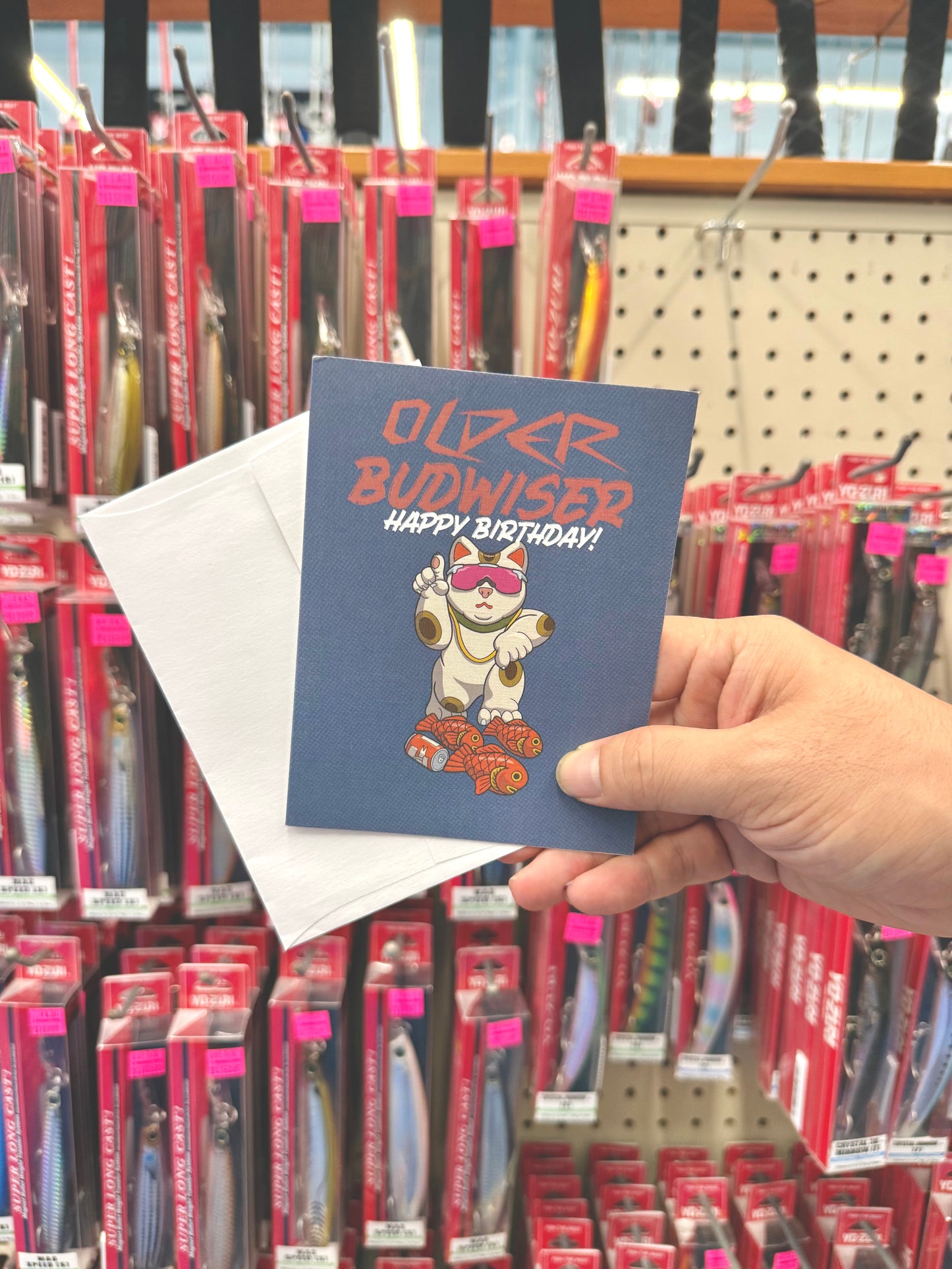 Older BUD-wiser | Birthday Greeting Card