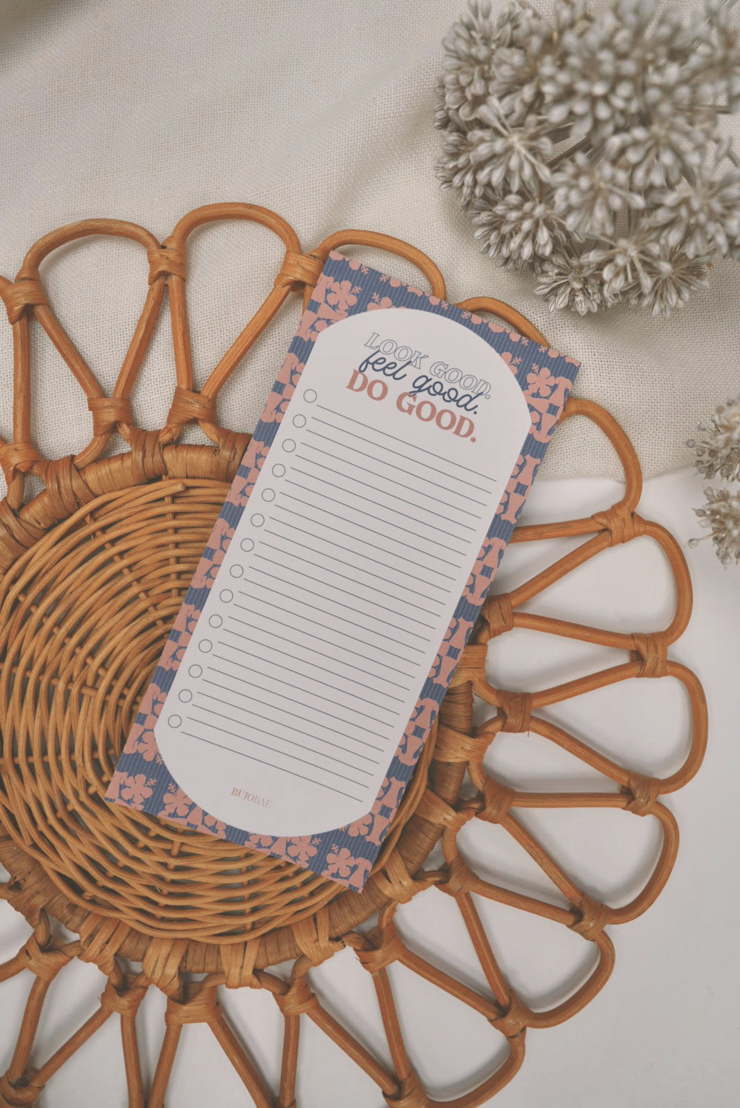 Look Good, Do Good | To Do List Notepad