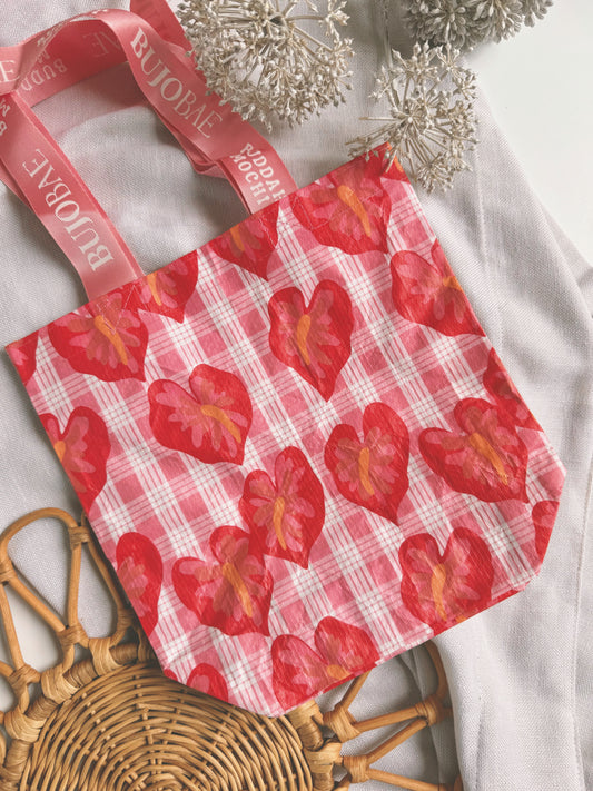 Hilo Red Anthurium | MANINI Bombucha Bag by BUDDAH MOCHI KIDS x Bujo Bae