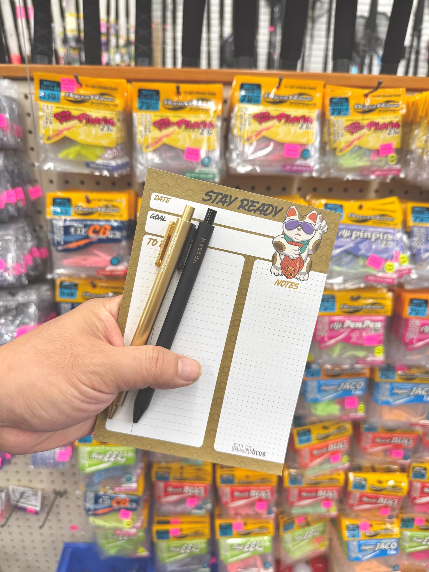 Stay Ready Bro in One Down | To Do List Notepad