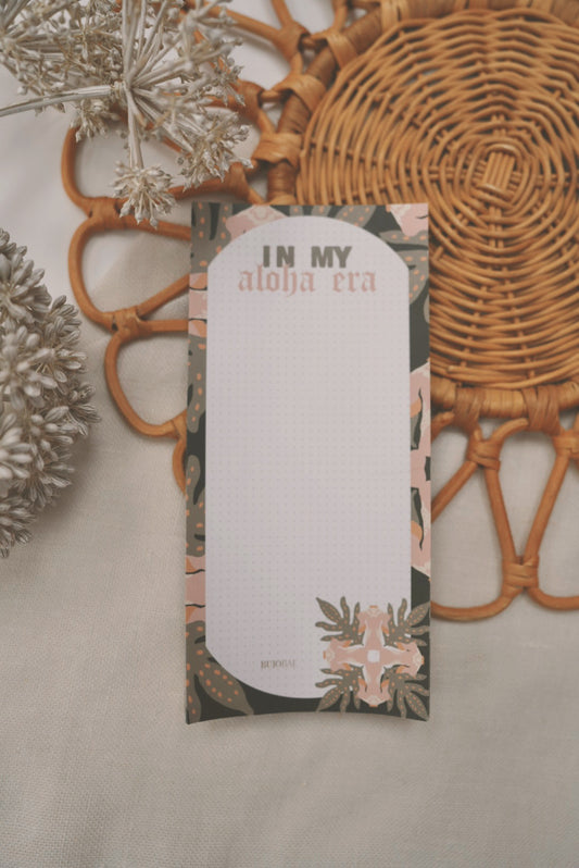 In My Aloha Era in Laua'e Kapa Kuiki | Dot Grid Notepad
