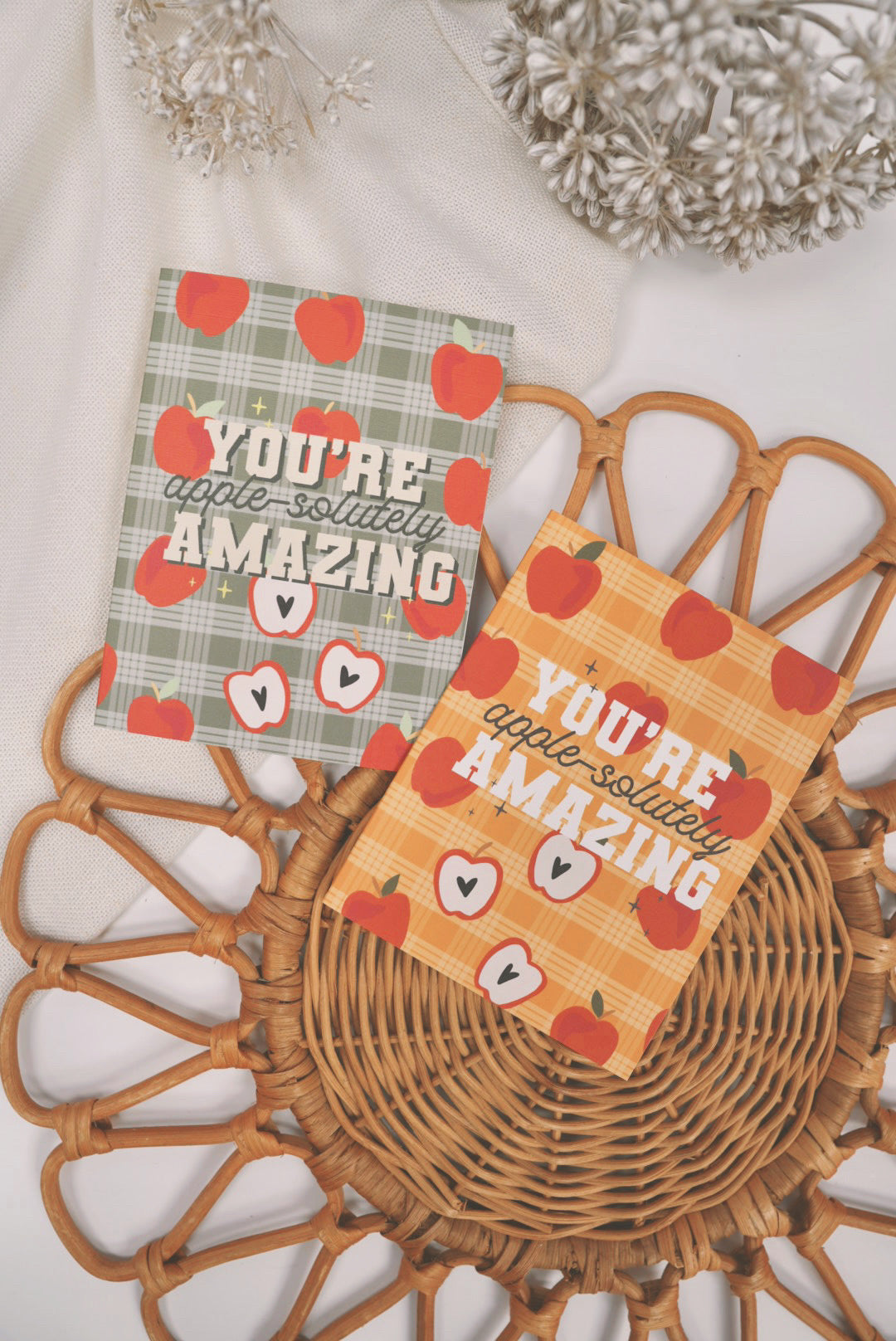 You’re Apple-solutely in Goal Getter Green | Greeting Card