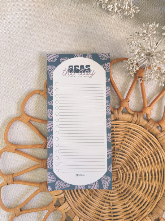 Seas the Day in Naupaka Pūpū  | To Do List Notepad