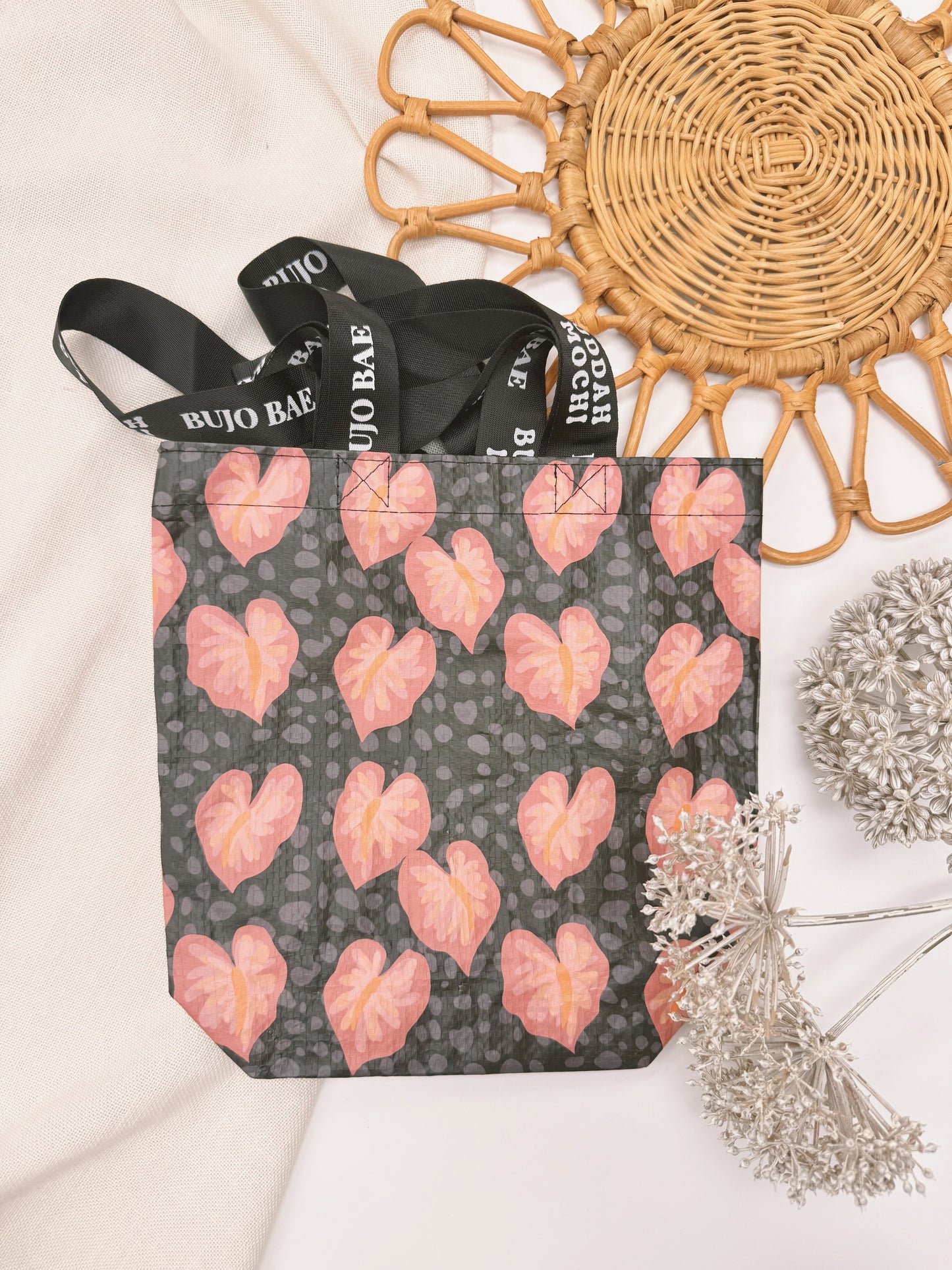 Hilo White Anthurium x Cinder | MANINI Bombucha Bag by BUDDAH MOCHI KIDS x Bujo Bae