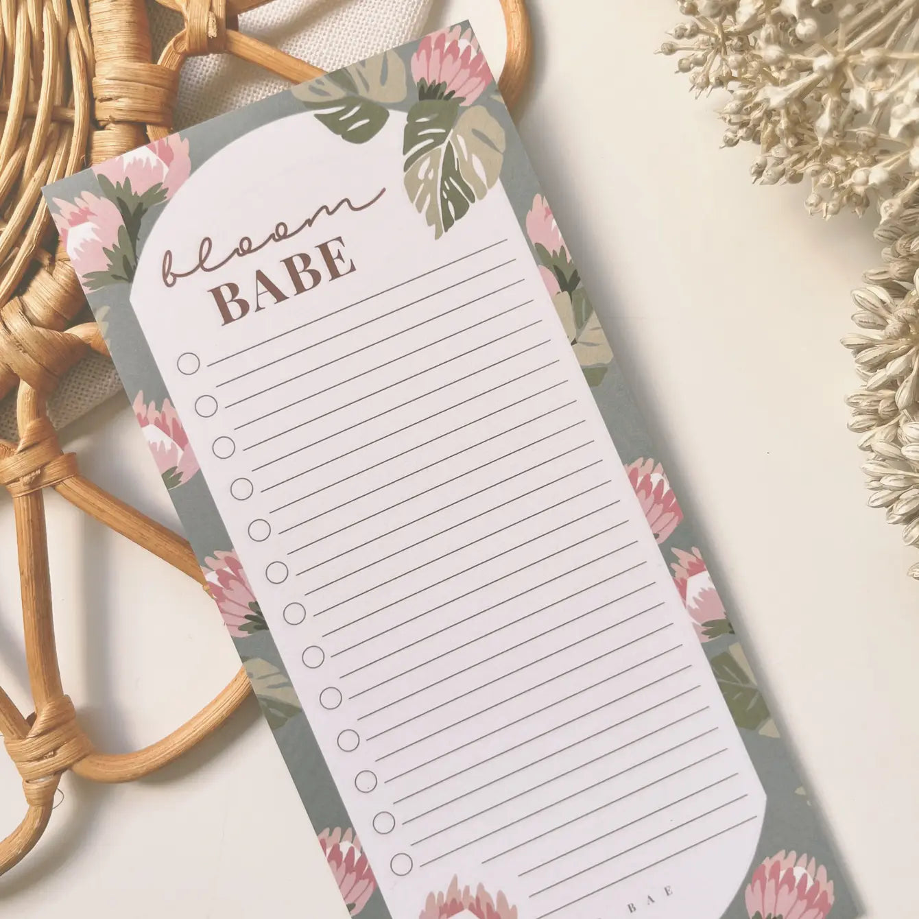 Bloom Babe | To Do List Notepad