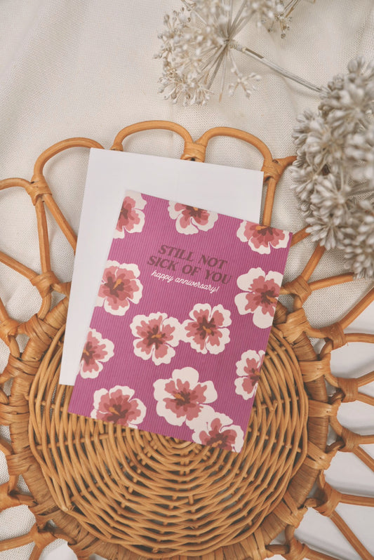 Still Not Sick of You (Happy Anniversary) | Greeting Card