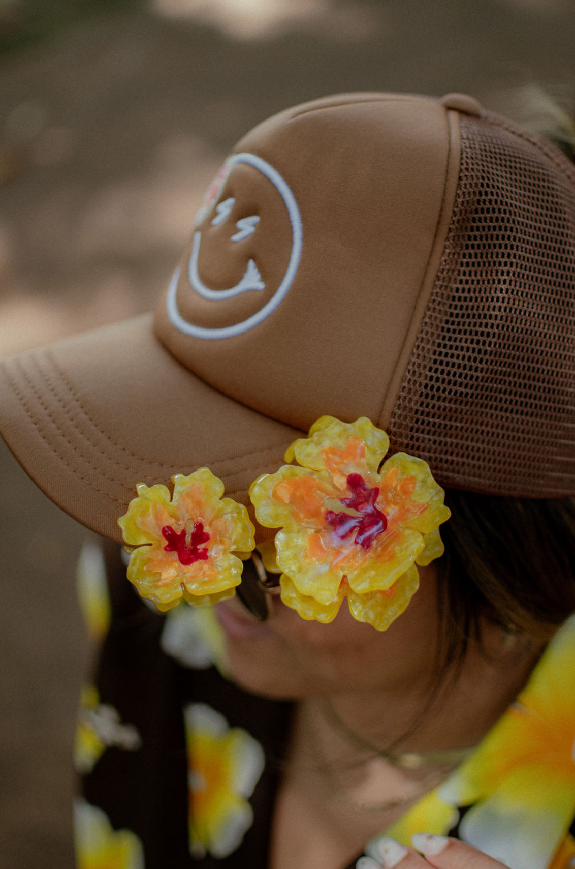 Mini Summer Sunset l Hibiscus | Claw Clip by COOPMONSTER x Bujo Bae