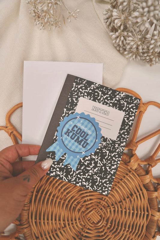 Forever The Cool Kumu Comp Book | Greeting Card