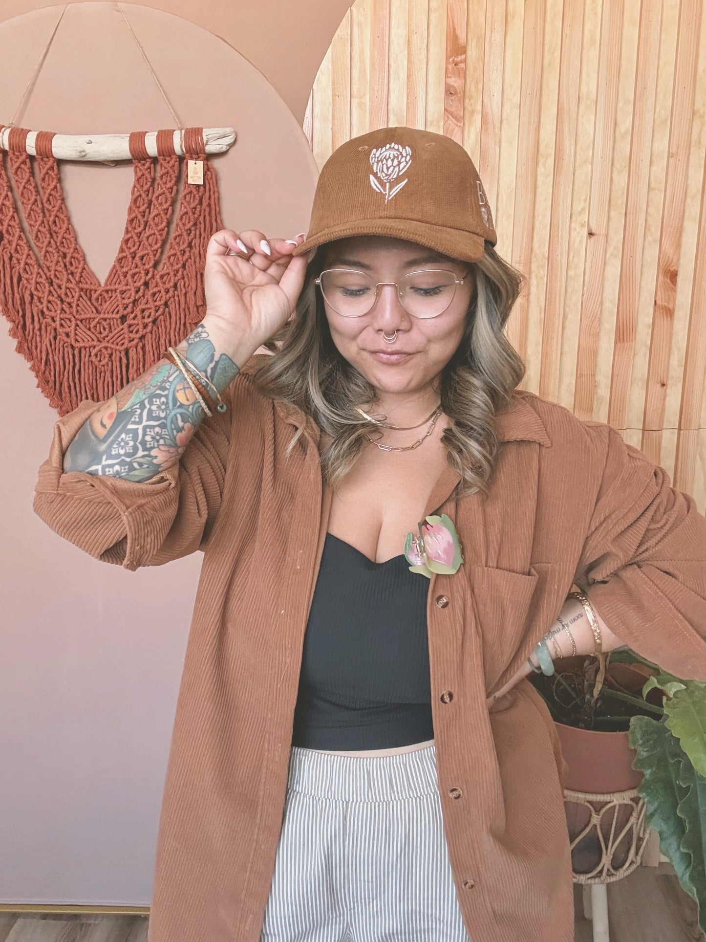 BAE in Coffee | Corduroy Hat