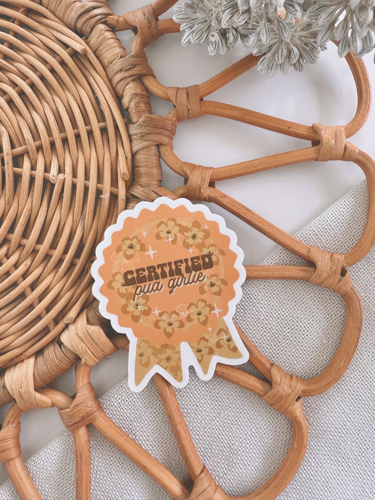 Certified Pua Girlie Award | Vinyl Sticker