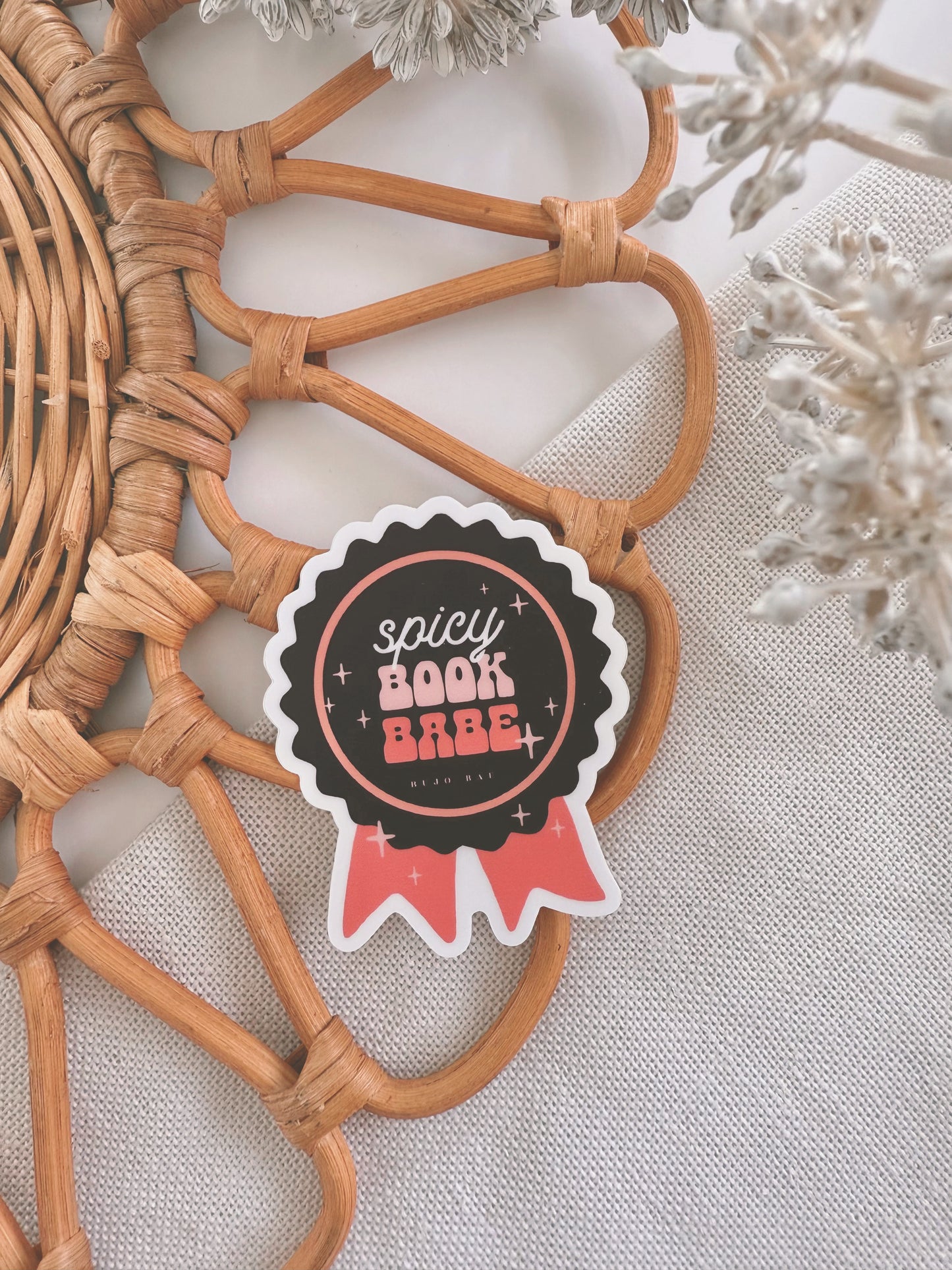 Spicy Book Babe Award | Vinyl Sticker