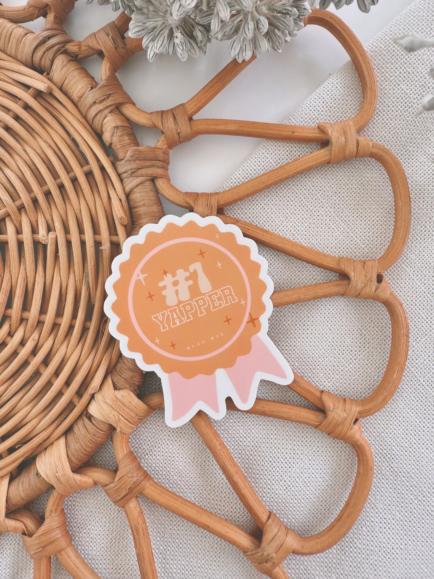 #1 Yapper Award | Vinyl Sticker