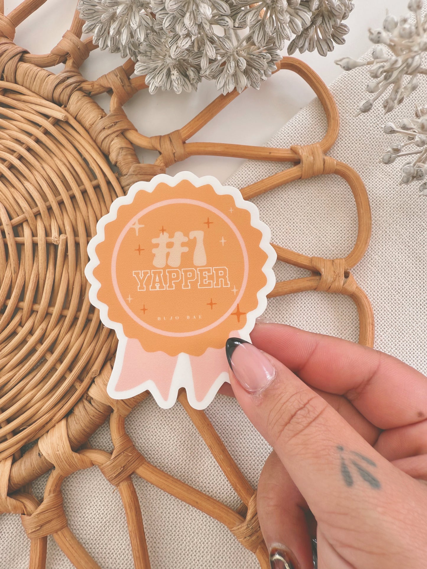 #1 Yapper Award | Vinyl Sticker