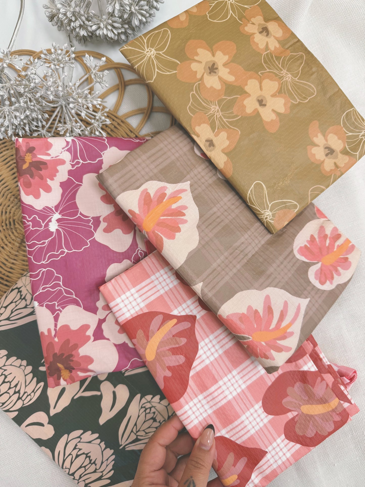 BAE Protea x Anthurium in Emerald | BEBEH Bag by BUDDAH MOCHI KIDS x Bujo Bae