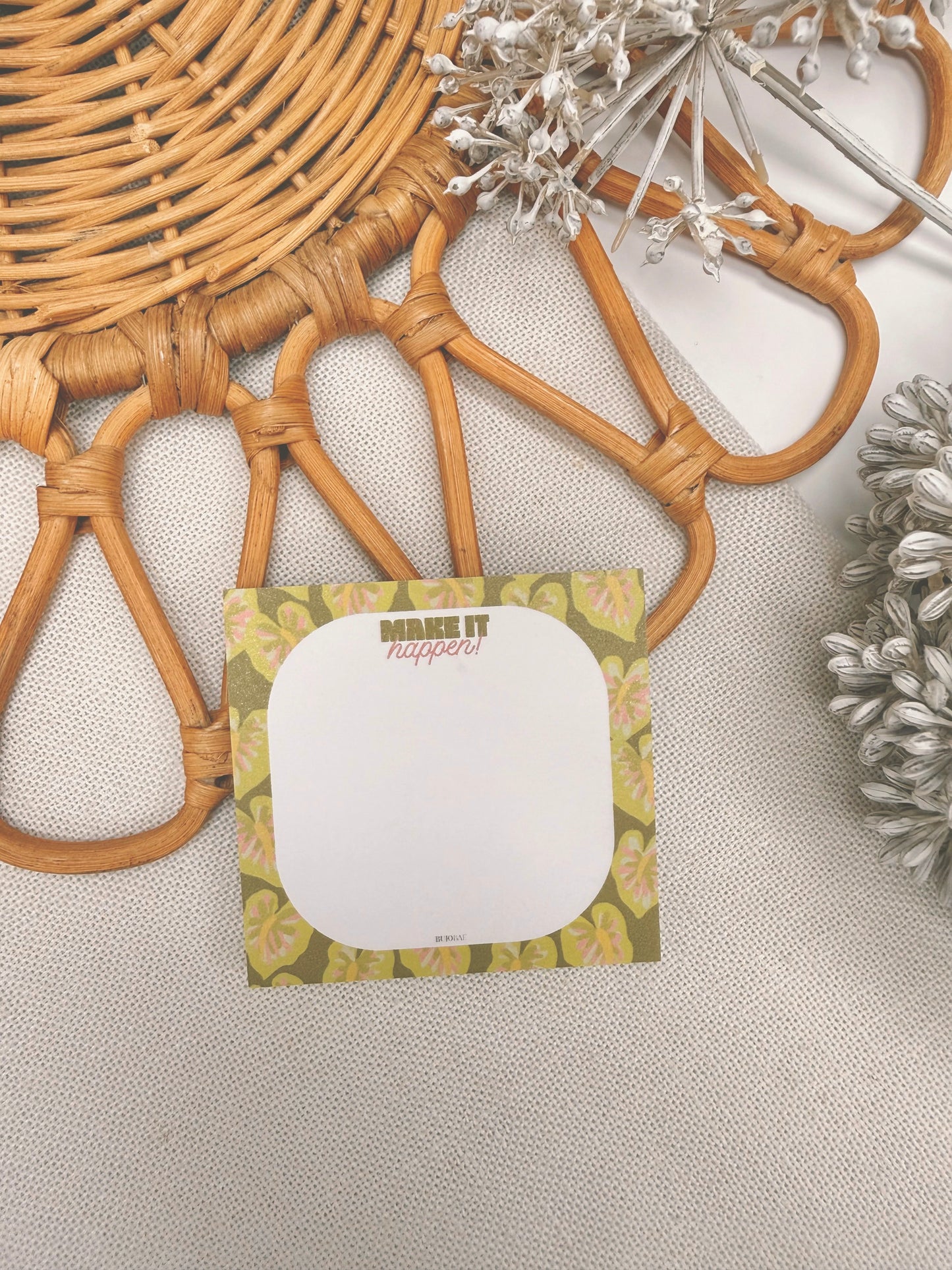 Make it Happen x Obake Anthurium | Post It Note