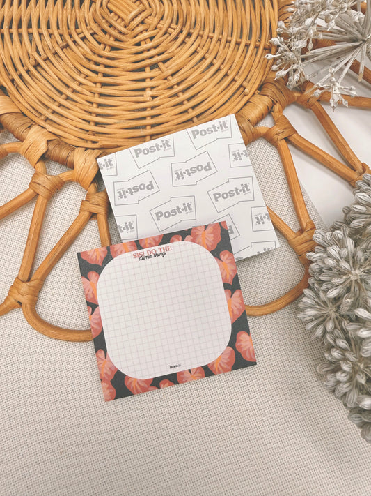 Slay Sis x Hilo Pink Anthurium x Cinder | Post It Note