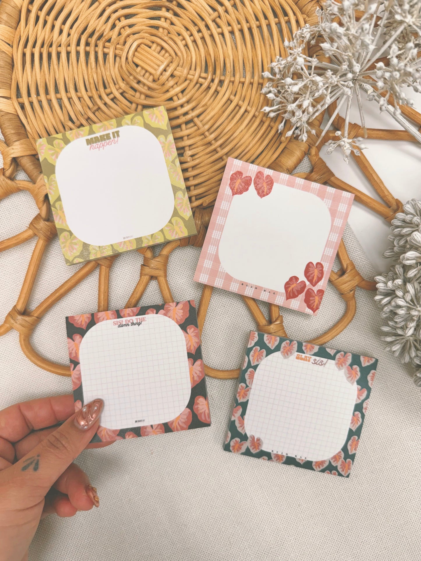 Make it Happen x Obake Anthurium | Post It Note