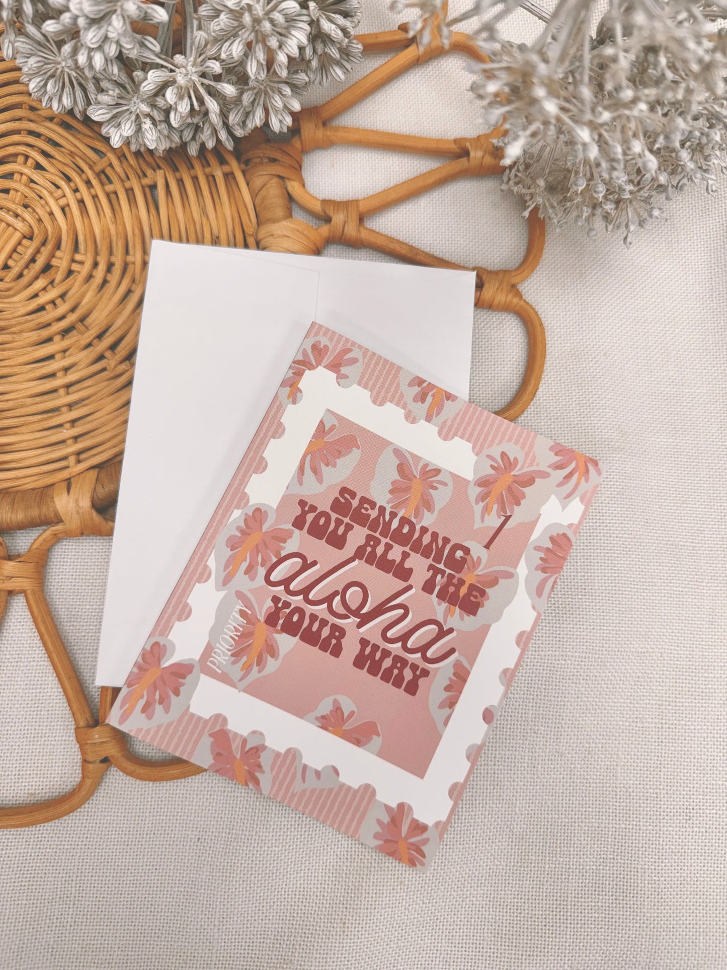 Sending All the Aloha | Greeting Card