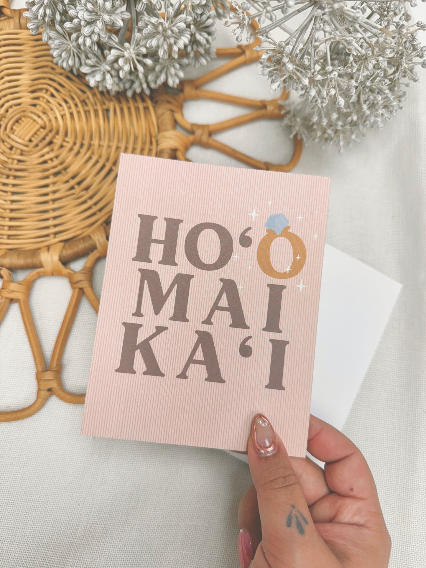Ho'omaika'i Engaged | Greeting Card