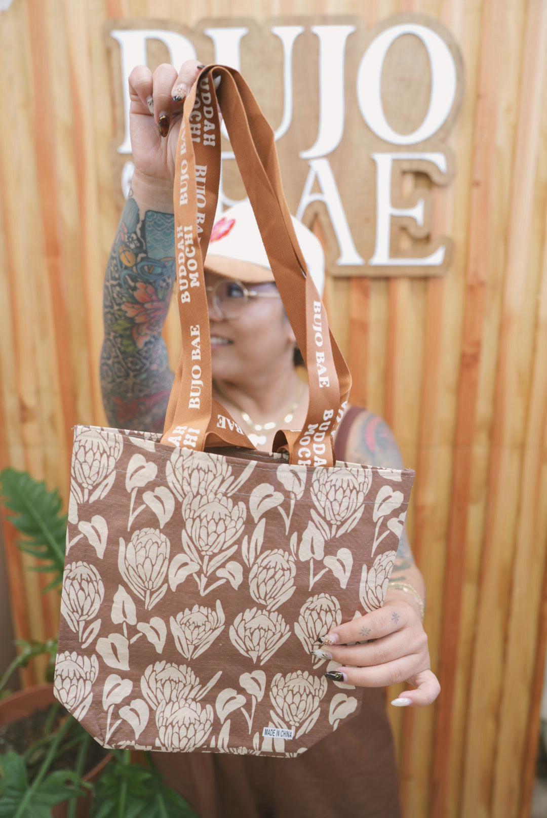 BAE in MOCHA | MANINI Bombucha Bag by BUDDAH MOCHI KIDS x Bujo Bae